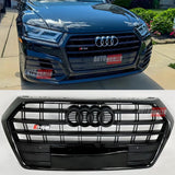 Griglia Anteriore Audi Q5 2016-2020 SQ5 Look Nero Lucido Calandra Mascherina