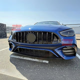 Griglia Anteriore GT Look Nero Lucido per Mercedes C W206 S206 AMG Line