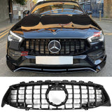 Mercedes CLA C118 X118 2019-2023 Griglia Anteriore AMG CLA45 GTR Nero Lucido