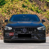 Griglia GTR per Mercedes CLA C118 X118 Nero Lucido