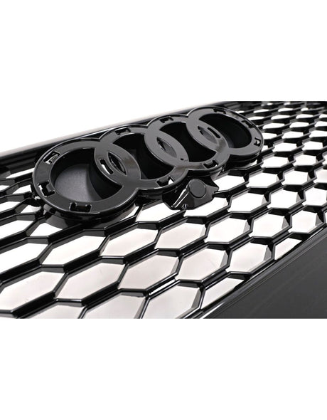 Audi Q7 4M 2015-2019 Griglia Anteriore RSQ7 Look Nero Lucido