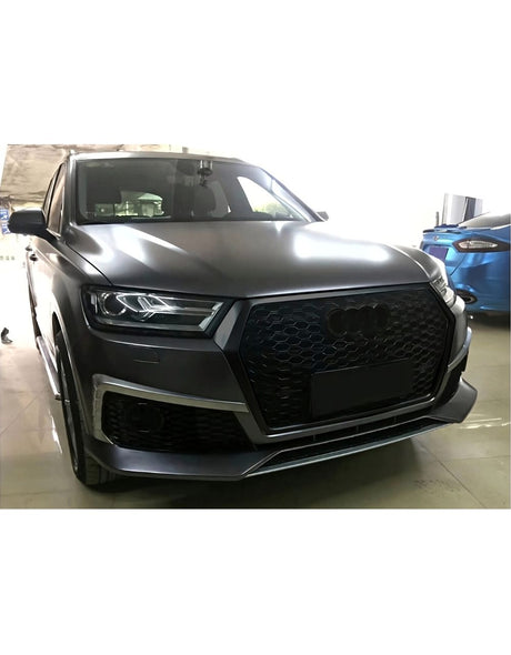 Audi Q7 4M 2015-2019 Griglia Anteriore RSQ7 Look Nero Lucido