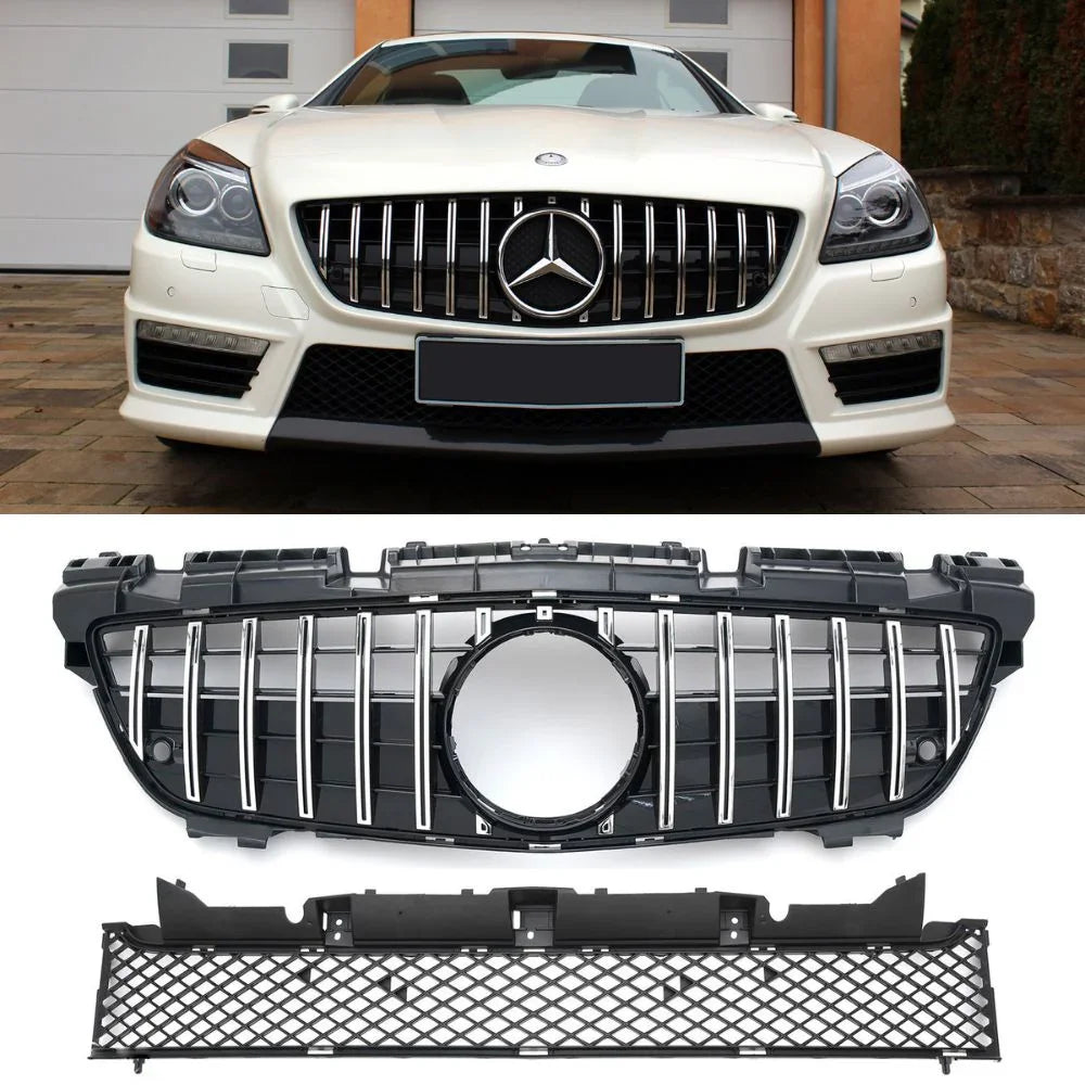 PARAURTI ANTERIORE GRIGLIA radiatore per Benz SLK classe R172 200 250 PARAURTI ANTERIORE GRIGLIA radiatore per Benz SLK classe R172 200 250