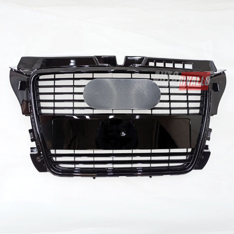 Griglia S3 Look Audi A3 8P 2008-2012 Nero Lucido Calandra Mascherina Anteriore
