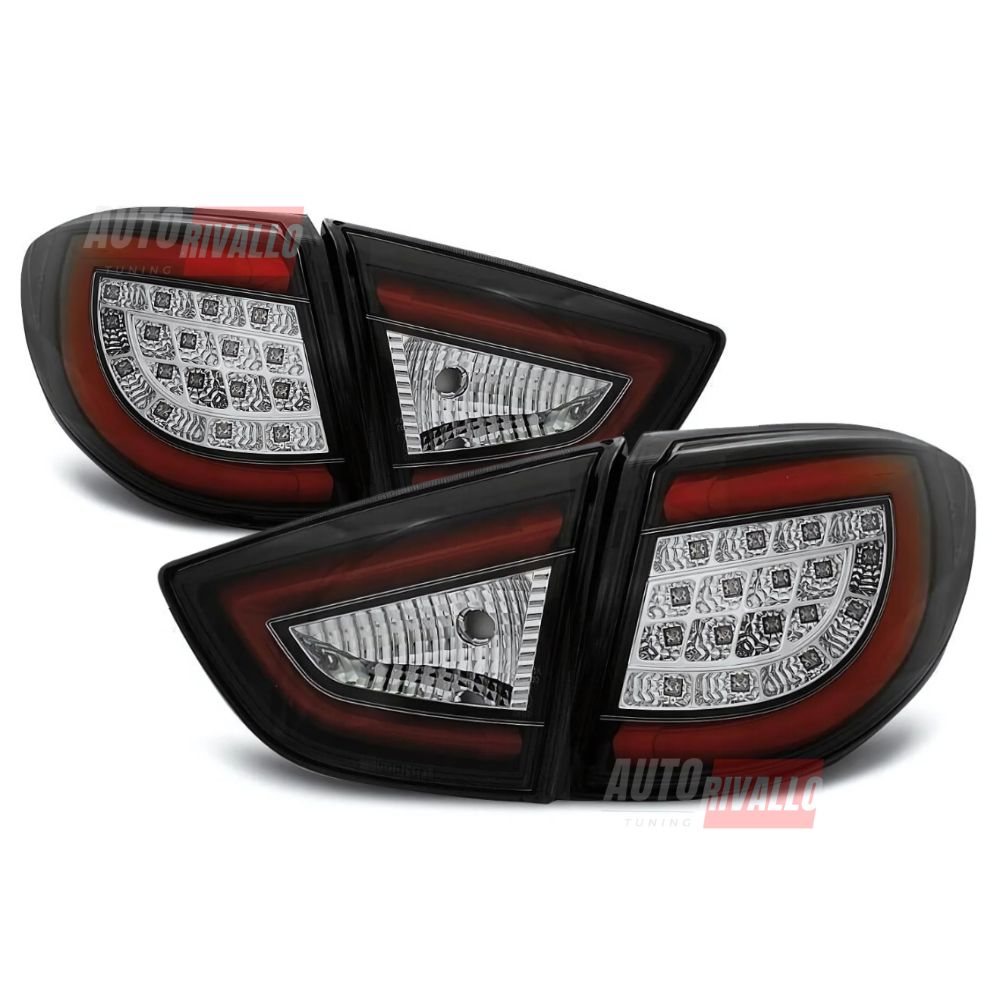 Hyundai IX35 2010-2013 Fari Posteriori LED Lightube Neri