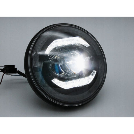 Jeep Wrangler ll 1996-2006 Fari Anteriori Full LED TFL Angel Eyes