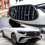Mascherina AMG 63s GTR Nero Cromato per Mercedes GLC C254 X254