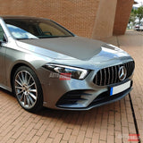 Mascherina AMG A45 GTR Look Nero Cromato Mercedes Classe A W177