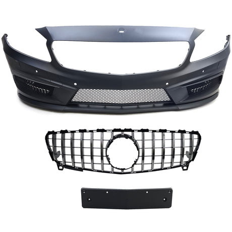 Mercedes A W176 2012-2015 Kit Paraurti Anteriore / Posteriore / Minigonne AMG Look
