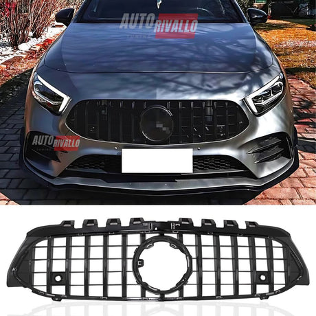 Mercedes A W177 2018-2022 Griglia Anteriore AMG A45 GTR Panamericana Nero