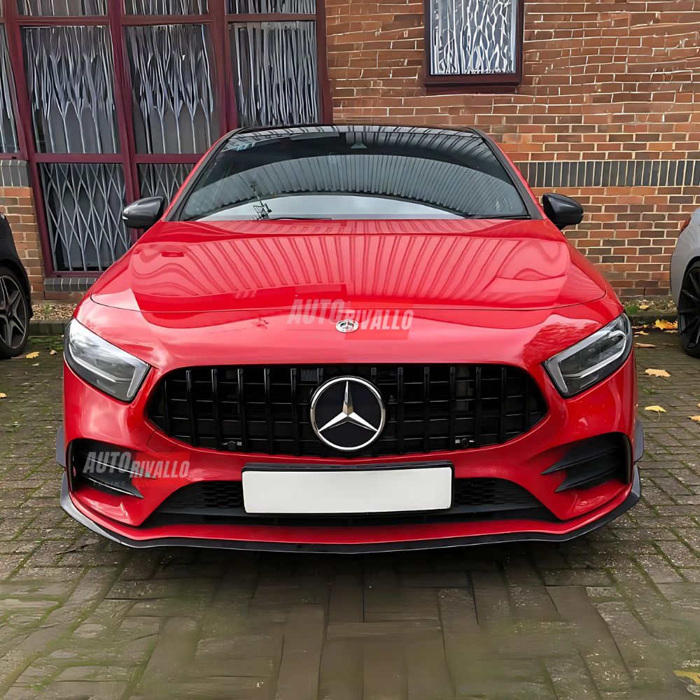 Mercedes A W177 2018-2022 Mascherina AMG Look GTR Nera