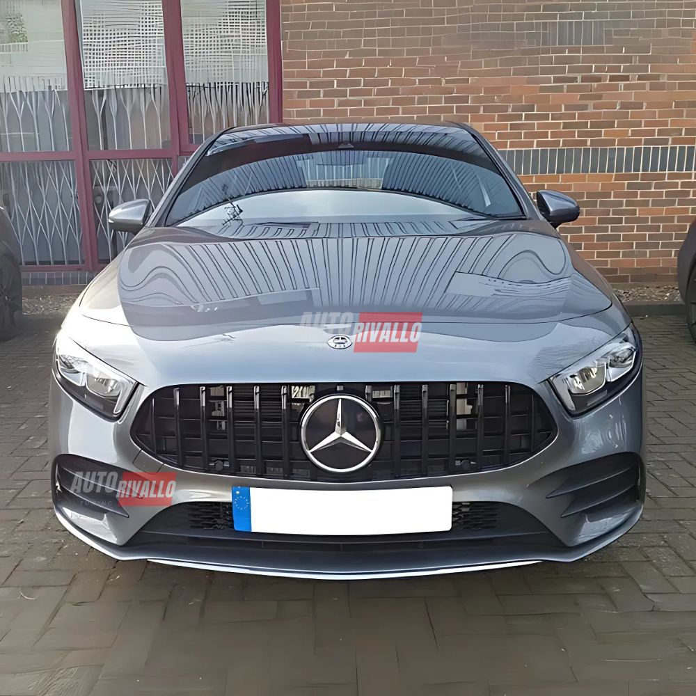 Mercedes A W177 2018-2022 Calandra Sportiva AMG A45 Nera 