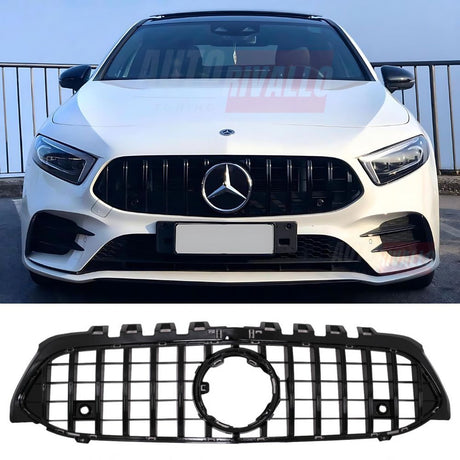 Mercedes A W177 Calandra AMG A45 Style GTR Nero Lucido