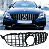 Mercedes C W205 2014-2018 AMG Line Griglia Radiatore GT Look