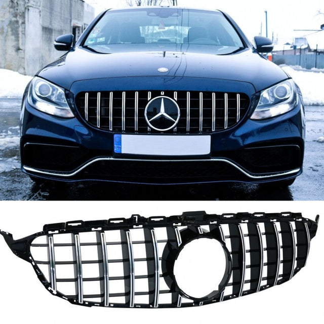 Mercedes C W205 2014-2018 AMG Line Griglia Radiatore GT Look