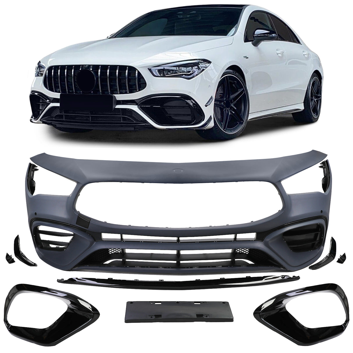 Mercedes CLA C118 2019-2023 Paraurti Anteriore AMG Look