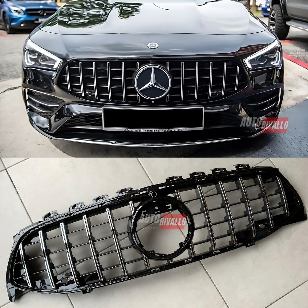 Mercedes CLA C118 X118 2019-2023 Griglia Anteriore AMG Look