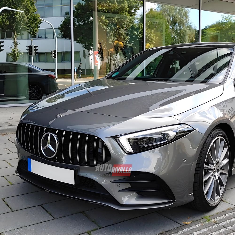Mercedes Classe A W177 V177 2018-2022 Griglia Anteriore AMG A45 GTR Look