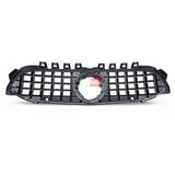 Mercedes Classe A W177 2018-2022 Mascherina AMG A45 Sportiva Nero Cromato