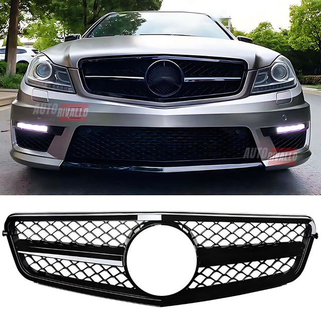 Griglia sportiva AMG C63 Look per Mercedes Classe C W204