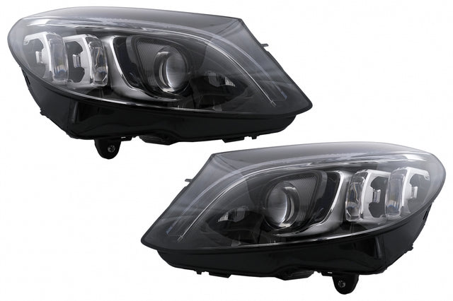 Mercedes Classe C W205 S205 2014-2018 Fari Anteriori Full LED