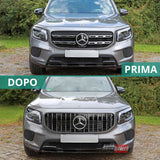 Mercedes GLB X247 Griglia Anteriore AMG: Prima e Dopo la Modifica