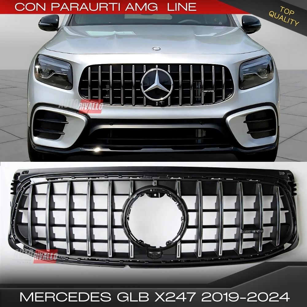 Mercedes GLB X247 AMG Line 2019-2024 Griglia Radiatore AMG GTR Look