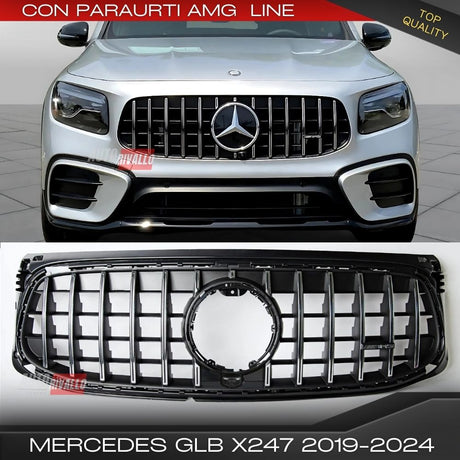 Mercedes GLB X247 AMG Line 2019-2024 Griglia Radiatore AMG GTR Look
