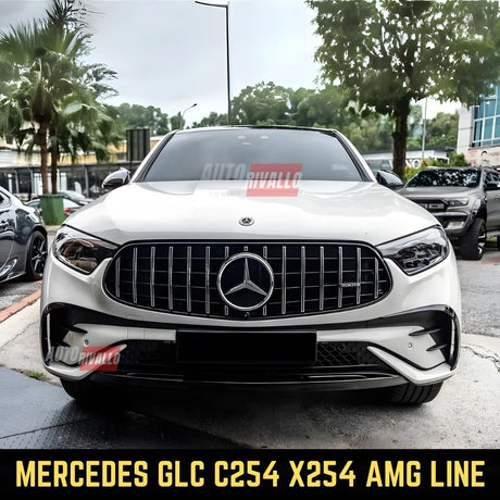 Mercedes GLC 2022-2025 Calandra Sportiva AMG 63s Nero Cromato