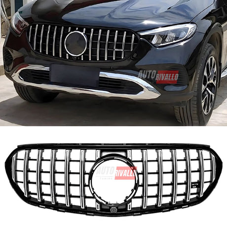 Mercedes GLC C254 X254 2022-2025 Griglia GTR AMG Look Nero Cromato