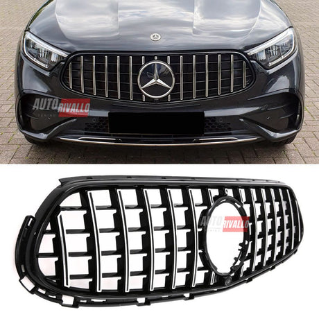 Mercedes GLC C254 X254 2023-2026 Griglia Anteriore AMG 63S GTR Nero Cromato