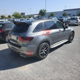 Mercedes GLC X253 SUV 2015-2022 Spoiler Tetto Nero Lucido - autorivallo