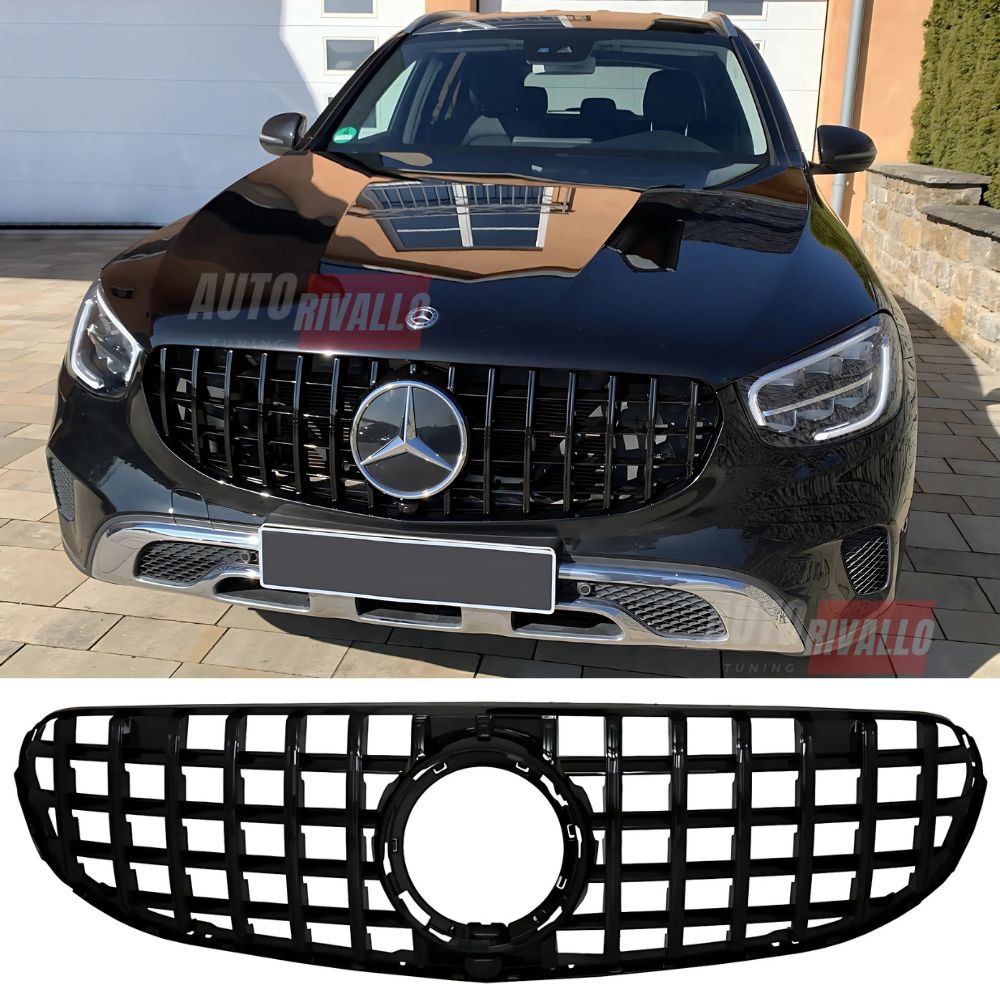 Mercedes GLC X253 C253 2019-2022 Griglia Anteriore AMG 63 Look GTR Panamericana