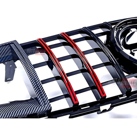 Mercedes GLC X253 C253 2019-2022 Griglia Radiatore GT Carbon Look