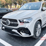 Montaggio spoiler anteriore Aero Vents Mercedes GLE restyling