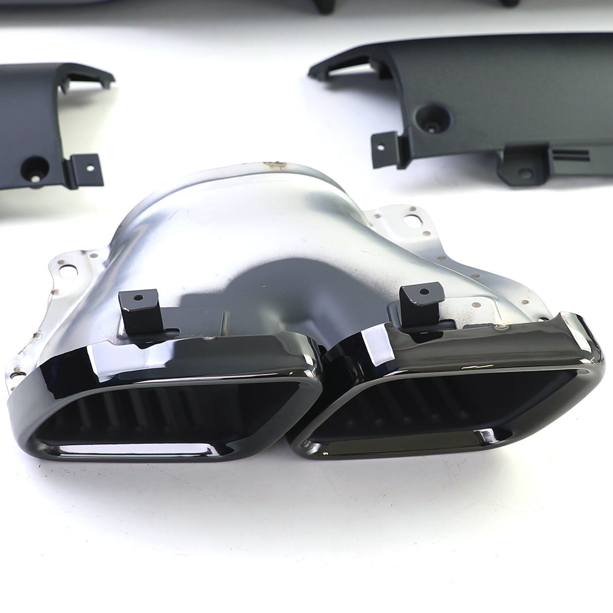 Mercedes GLE W167 2019-2023 AMG Line Diffusore Posteriore Nero in Ottica MAG 63