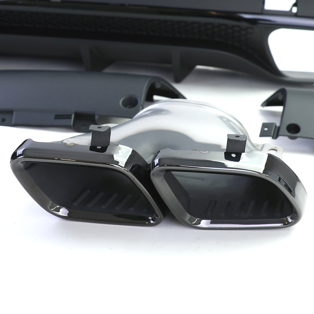 Mercedes GLE W167 2019-2023 AMG Line Diffusore Posteriore Nero in Ottica MAG 63