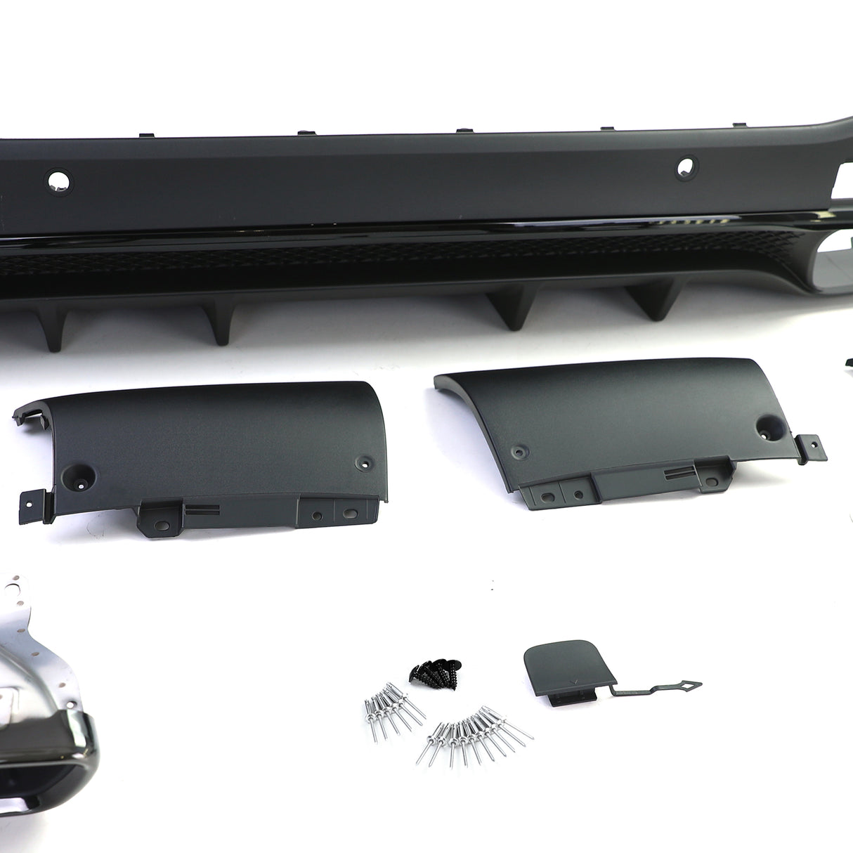 Mercedes GLE W167 2019-2023 AMG Line Diffusore Posteriore Nero in Ottica MAG 63