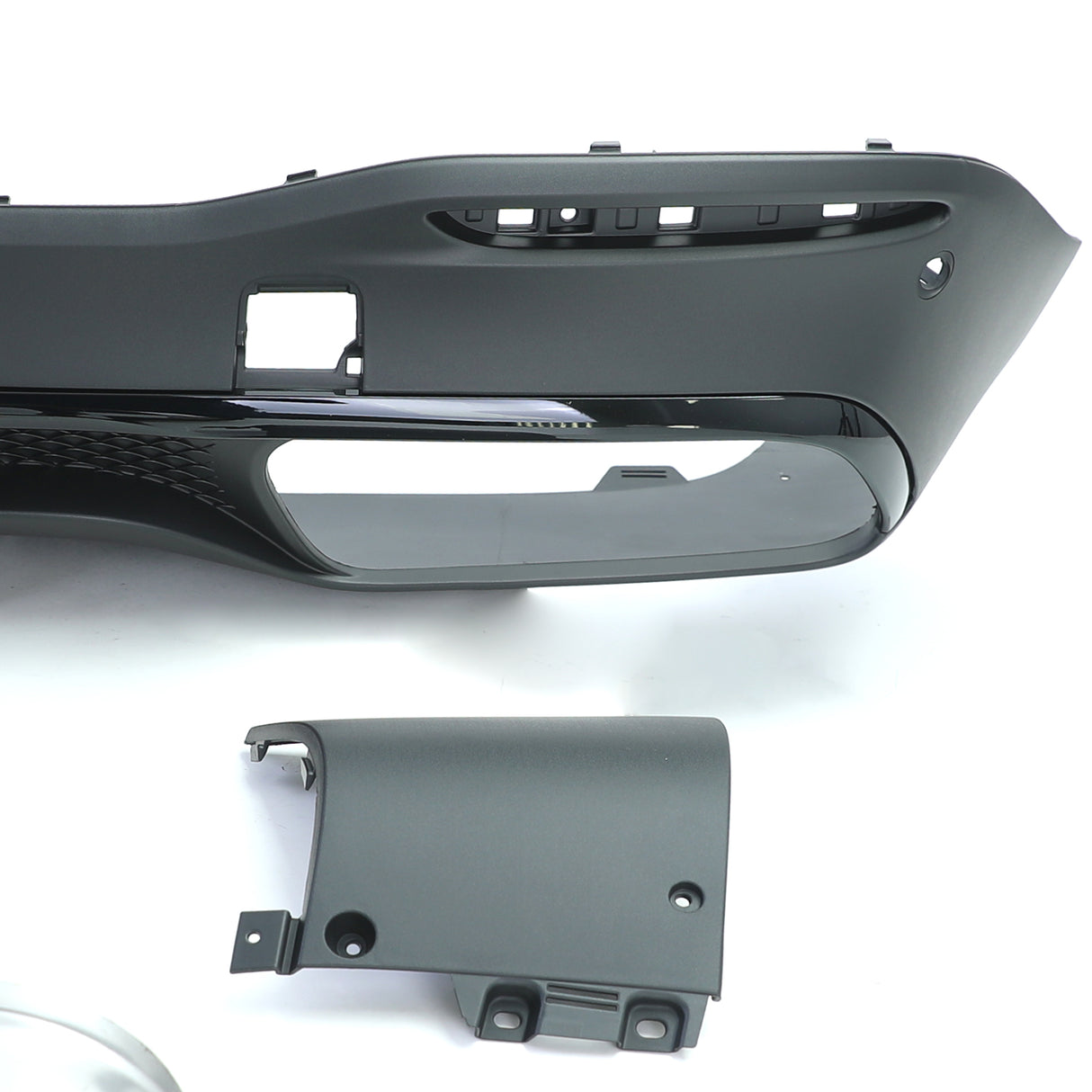 Mercedes GLE W167 2019-2023 AMG Line Diffusore Posteriore Nero in Ottica MAG 63