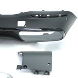 Mercedes GLE W167 2019-2023 AMG Line Diffusore Posteriore Nero in Ottica MAG 63