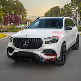 Mercedes GLS X167 2019-2023 Griglia Radiatore AMG 63 GTR Look Calandra Anteriore Nero Lucido