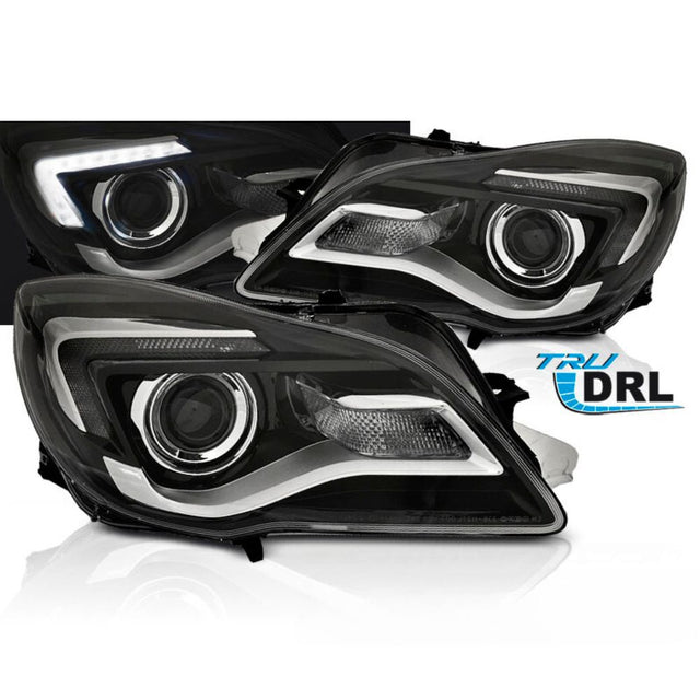 Opel Insignia A G09 2013-2017 Fari Anteriori LED Diurne Neri