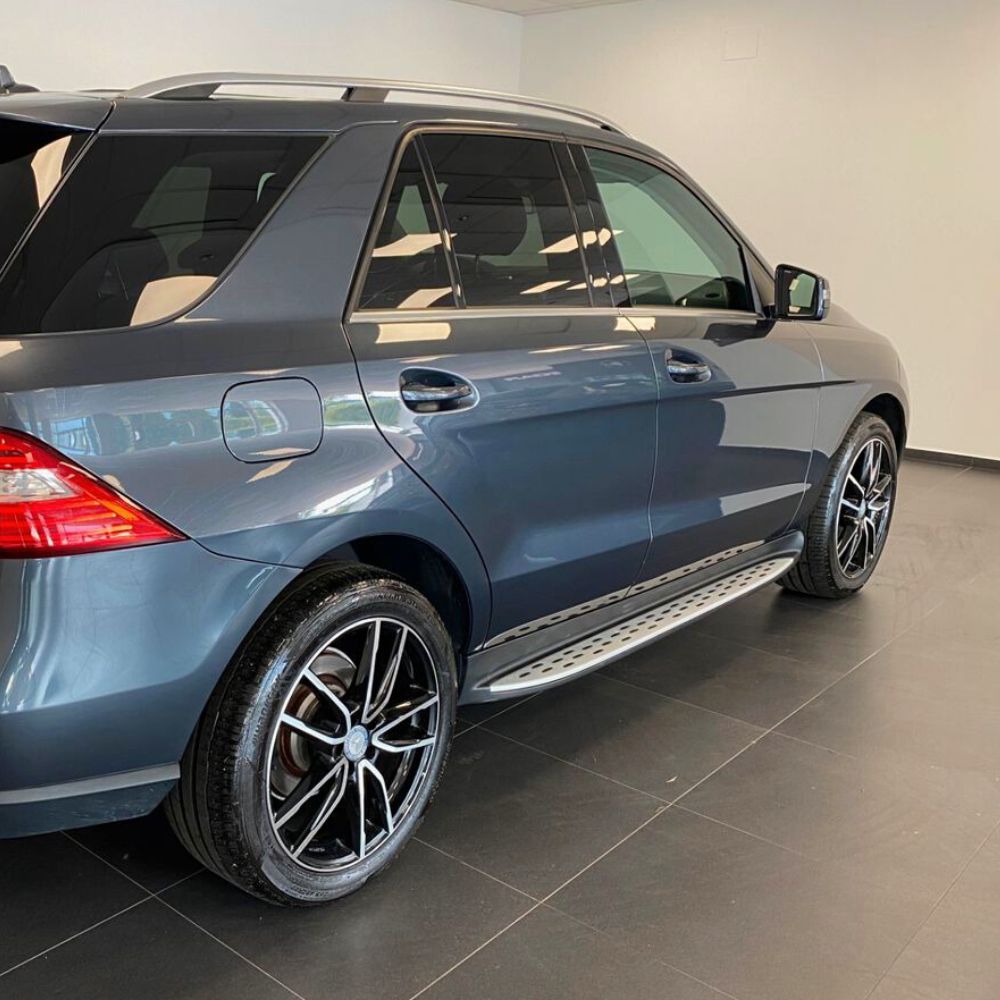Mercedes M ML W166 2011-2014 Pedane Laterali in Alluminio