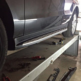 Mercedes M ML W166 2011-2014 Pedane Laterali in Alluminio