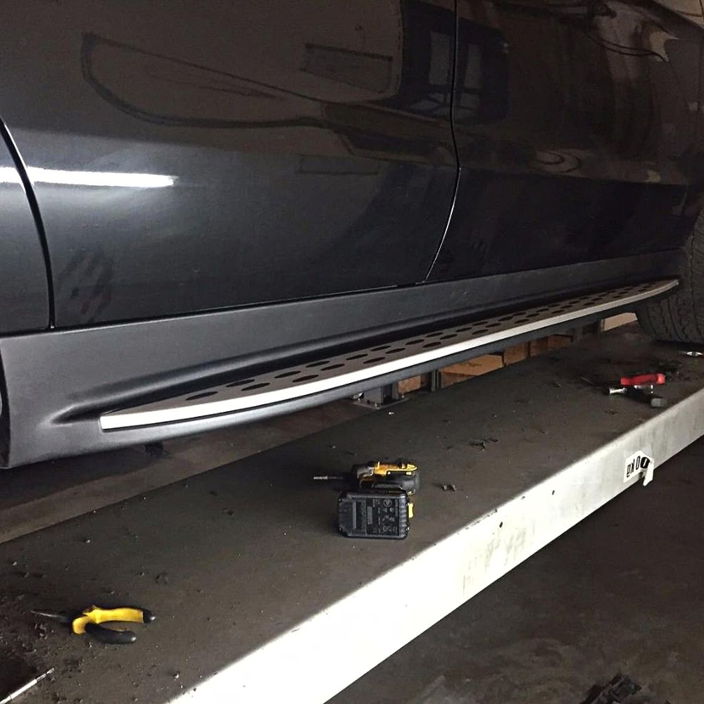 Mercedes M ML W166 2011-2014 Pedane Laterali in Alluminio