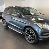 Mercedes M ML W166 2011-2014 Pedane Laterali in Alluminio