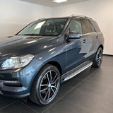 Mercedes M ML W166 2011-2014 Pedane Laterali in Alluminio