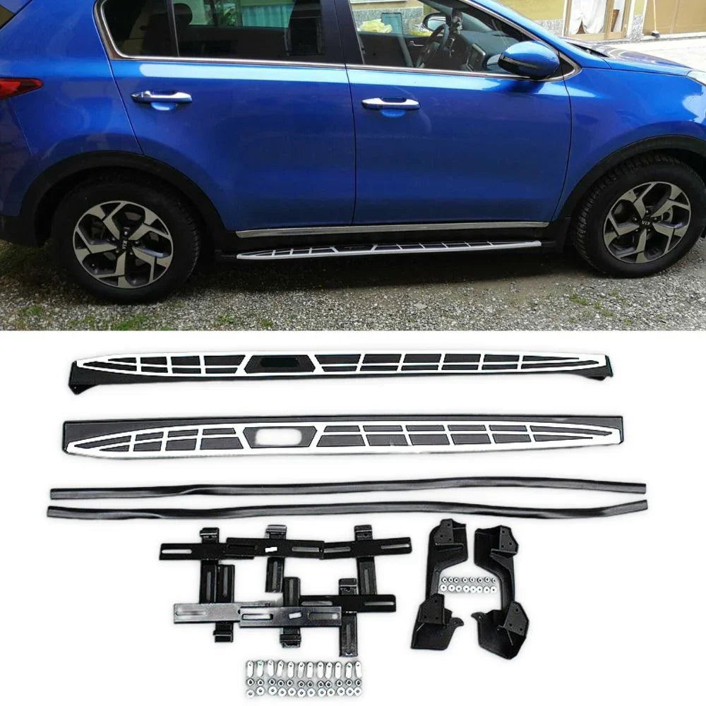 Kia Sportage QL 2016-2021 Pedane Laterali Look Sportivo - autorivallo