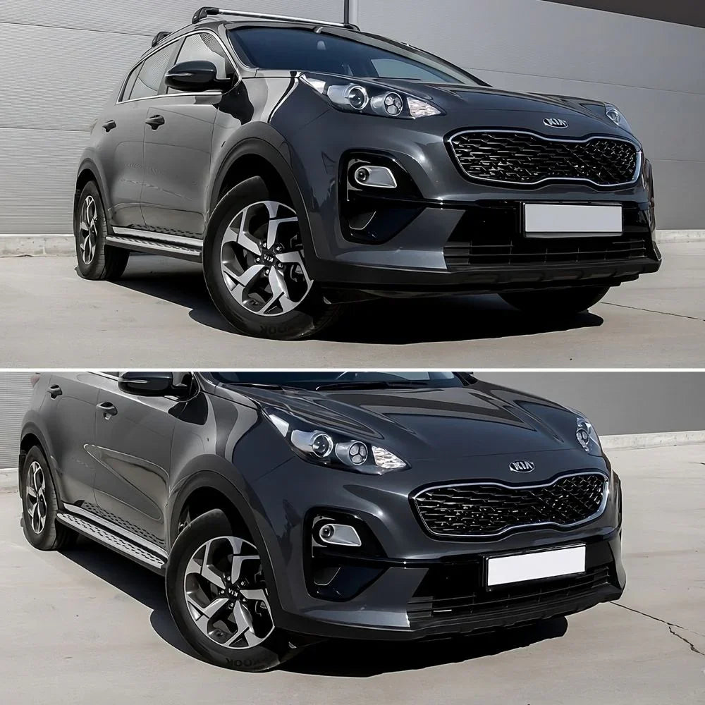 Kia Sportage QL MK4 2015-2018 Pedane Laterali Look Sportivo - autorivallo