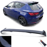 Seat Leon 3 5F 2012-2017 Spoiler Tetto Posteriore Nero Lucido